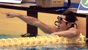 Mori wins silver in 200-m individual medley